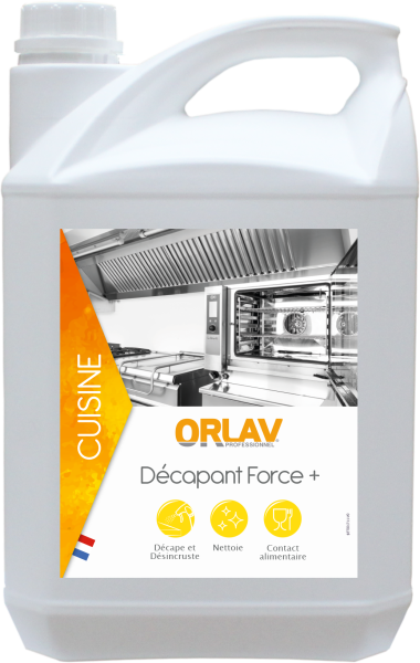 Orlav Decapant Four Grill Friteuse / 5L Hygiène en restauration