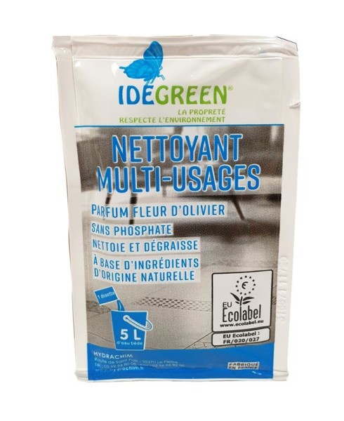 Idegreen Nettoyant Multi-Usages/ Carton De 250 Dosettes De 20Ml Hygiène des sols