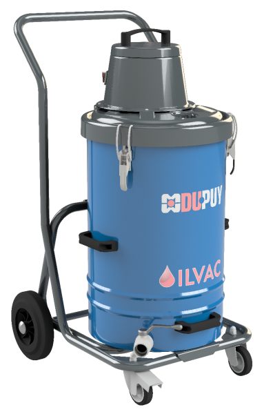 Aspirateur industriel compact huiles et copeaux OILVAC 60 Aspirateurs